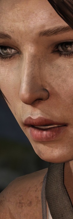 Lara Croft Closeup