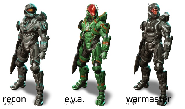 Halo 4 Spartan Ranks