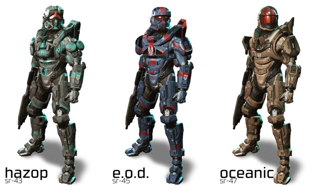 Halo 4 Spartan Ranks