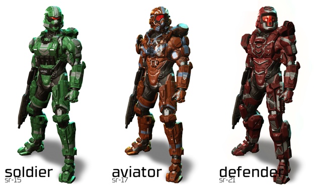 Halo 4 Spartan Ranks