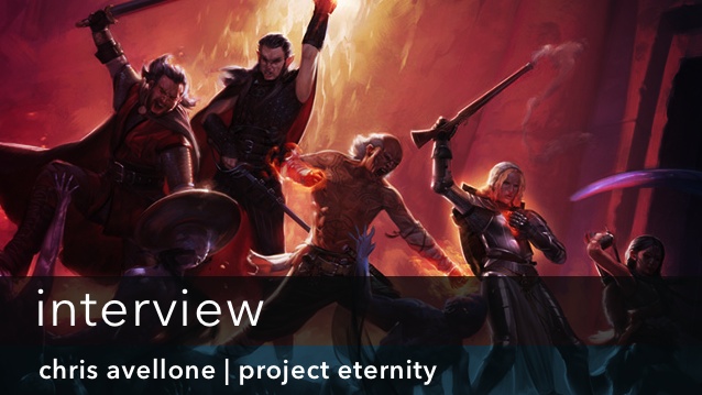 Interview with Project Eternity's Chris Avellone