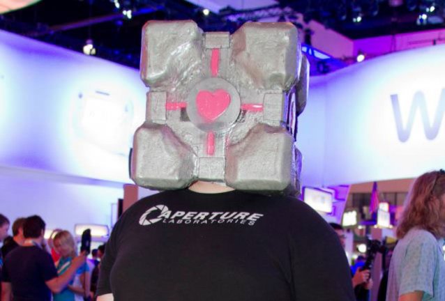 Companion Cube Guy