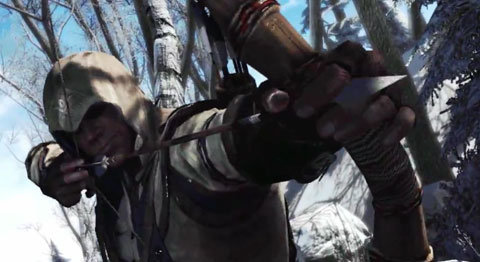 bow and arrow assassins creed 3