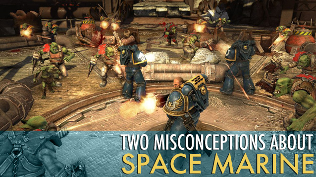 Two Misconceptions about Space Marine