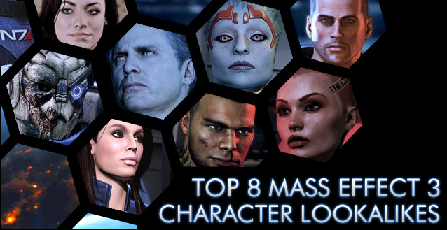 Mass Effect 3 Character Lookalikes 