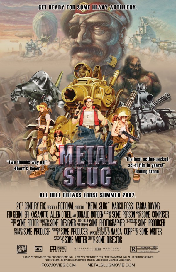 metal slug movie