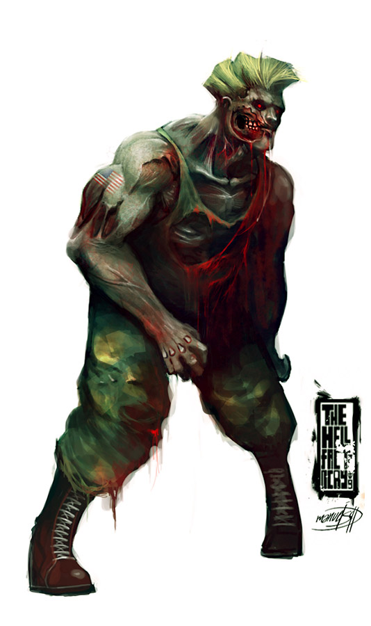 street fighter zombie