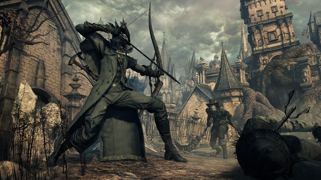 Bloodborne: The Old Hunters Bow Blade Weapon
