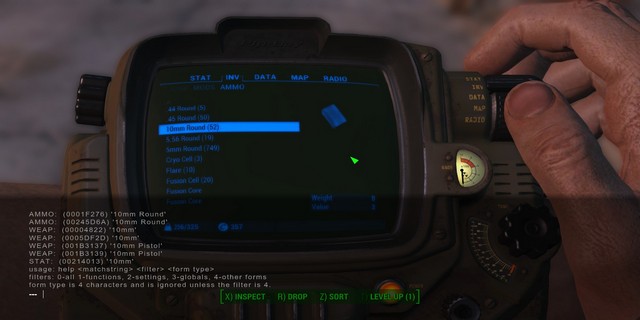 Fallout 4 Item Codes In-Game