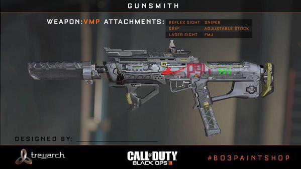 Call of Duty: Black Ops III Paint Jobs Feature