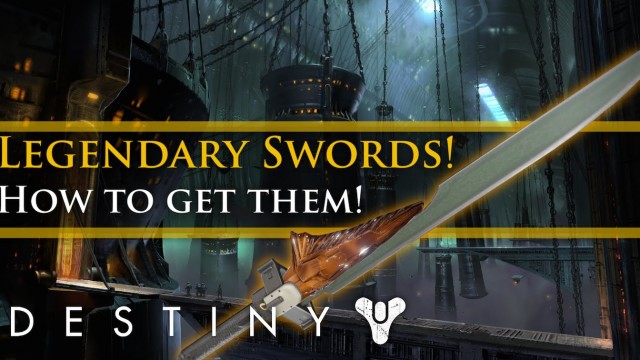 Destiny: The Taken King Legendary Sword