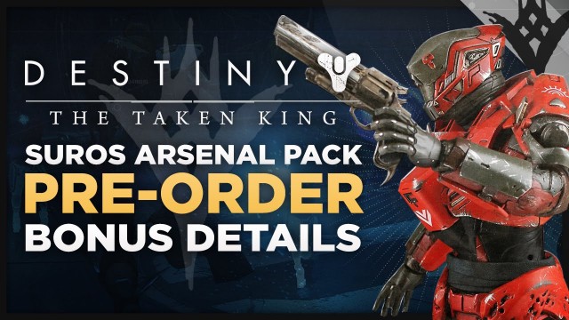 Destiny: The Taken King Suros Arsenal Pack