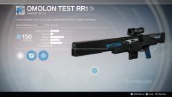Destiny Omonlon Test RR Screenshot