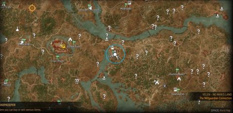 Witcher 3: Saddlebags Upgrades Map Location