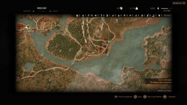 The Witcher 3: Wild Hunt Chest Off-Shore Location
