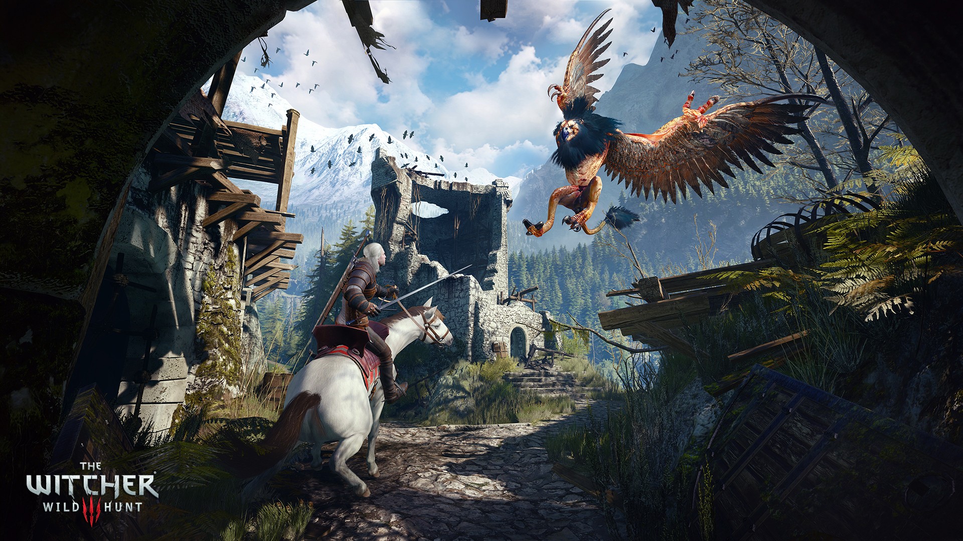 The Witcher 3: Wild Hunt The Royal Griffin Monster