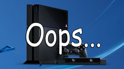 PS4 issues