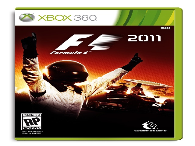 F1 2011 Xbox 360 box art