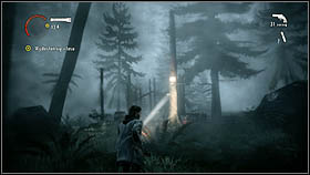 Walk the rocky way in order to get to the next part of the level - Walkthrough - Episode 2: Taken Part 2 - Walkthrough - Alan Wake - Game Guide and Walkthrough