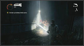 Outside of the barn, you'll encounter a large group of enemies - Walkthrough - Episode 4: The Truth Part 2 - Walkthrough - Alan Wake - Game Guide and Walkthrough