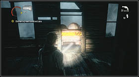 Push the cart nearby and search the building you will automatically enter - Walkthrough - Episode 6: Departure - Walkthrough - Alan Wake - Game Guide and Walkthrough