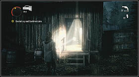 Push the cart into abyss, then jump over that abyss in order to get to the next part of this level - Walkthrough - Episode 6: Departure - Walkthrough - Alan Wake - Game Guide and Walkthrough