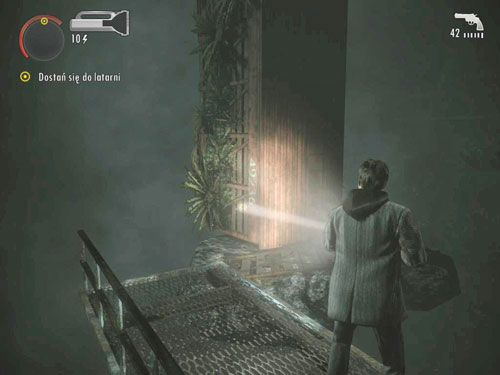 Watch out, because one Taken will jump out from behind the shed - Walkthrough - DLC 2: The Writer Part 1 - Walkthrough - Alan Wake - Game Guide and Walkthrough