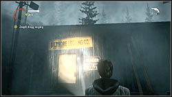 Next page is in a small building located in the second supply point, next to a place, where you encounter three enemies - Manuscript - Episode 1: Nightmare - Manuscript - Alan Wake - Game Guide and Walkthrough