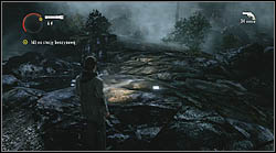Another sheet lies on the rocks, on your way to the second supply point - Manuscript - Episode 1: Nightmare - Manuscript - Alan Wake - Game Guide and Walkthrough