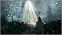 Another sheet lies in the middle of a path, you can find it right after turning on the radio in an enlightened shed - Manuscript - Episode 1: Nightmare - Manuscript - Alan Wake - Game Guide and Walkthrough