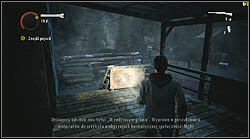 Another sheet lies on a wooden balcony of the building you have to get through at the railway station - Manuscript - Episode 3: Ransom - Manuscript - Alan Wake - Game Guide and Walkthrough