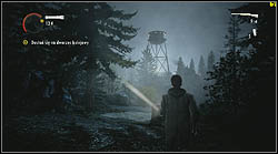 Next page can be found after reaching the railway tracks - Manuscript - Episode 3: Ransom - Manuscript - Alan Wake - Game Guide and Walkthrough