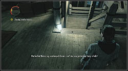 The next sheet lies next to stairs, you'll find it on your way to the keys and an unconscious nurse - Manuscript - Episode 4: The Truth - Manuscript - Alan Wake - Game Guide and Walkthrough