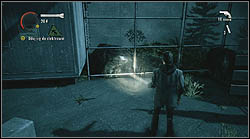 Another sheet is on a rock, next to the power plant gate - Manuscript - Episode 5: The Clicker - Manuscript - Alan Wake - Game Guide and Walkthrough