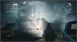 Another page is at the junkyard, next to the light post, on a box - Manuscript - Episode 6: Departure - Manuscript - Alan Wake - Game Guide and Walkthrough