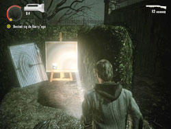 Inside the maze - when you get to the statue, turn to the left and you'll reach it - Collectibles (DLC) - Night Springs Game - Collectibles (DLC) - Alan Wake - Game Guide and Walkthrough
