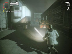 Alan Wake - after jumping to the yard where you can find memory and a bridge, turn to the right and look for it next to the white vehicle - Collectibles (DLC) - Standee - Collectibles (DLC) - Alan Wake - Game Guide and Walkthrough