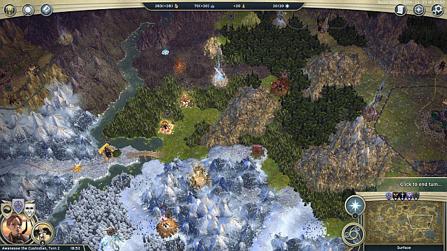 The maps are colorful and diverse, it is worthwhile to view them from a different perspective. - Interface and basic information - World Map - Age of Wonders III - Game Guide and Walkthrough