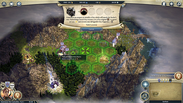 Founding of the first city is an important decision. - Expansion of the Empire - Cities - Age of Wonders III - Game Guide and Walkthrough