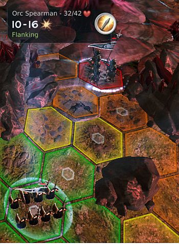 The attacks that are not performed from the front, but from the side are flanking attacks - Basic information - Combat - Age of Wonders III - Game Guide and Walkthrough