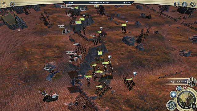 The units gathered at the gates are an easy target. - Battles - Combat - Age of Wonders III - Game Guide and Walkthrough
