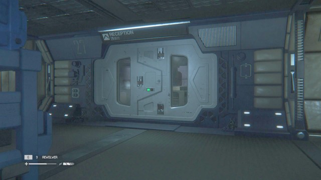 Go through the door to reach Seegson - Go back to Samuels and Taylor - Walkthrough - Alien: Isolation - Game Guide and Walkthrough