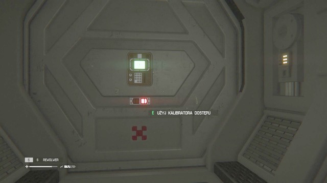 Youll find a door on the opposite side of the room where you found the keycard - Help Dr. Kuhlman - Walkthrough - Alien: Isolation - Game Guide and Walkthrough