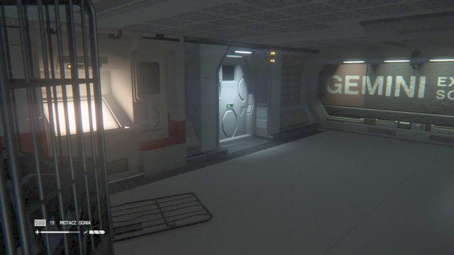 Go through the door and you will see a woman - Restore access to Distribution - Walkthrough - Alien: Isolation - Game Guide and Walkthrough