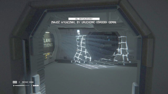 Once you remove the blockade, leave the room, and head to the door on the left - Restore access to Distribution - Walkthrough - Alien: Isolation - Game Guide and Walkthrough
