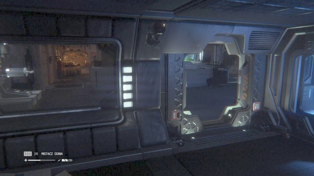 After switching the lever, leave the room, and you will get to another room - Access the Project KG348 Research Labs - Walkthrough - Alien: Isolation - Game Guide and Walkthrough