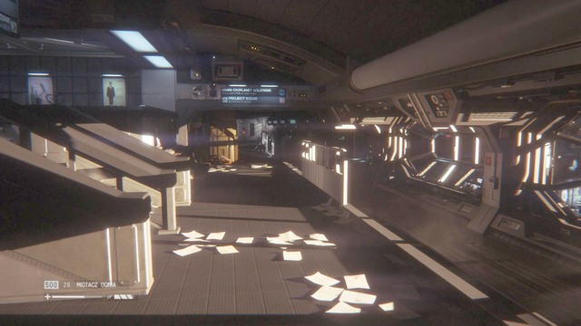 Keep walking straight through the hallway until you get to the last door - Access the Project KG348 Research Labs - Walkthrough - Alien: Isolation - Game Guide and Walkthrough