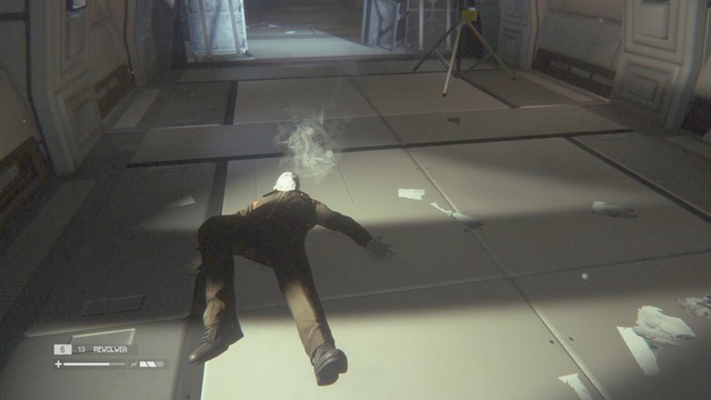 Walk into the corridor on the right - Find Samuels in Seegson Synthetics - Walkthrough - Alien: Isolation - Game Guide and Walkthrough