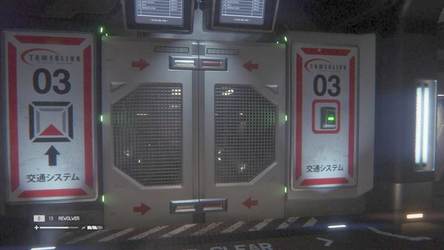 Once you enter the station, kill an android, and pick the transit number 3, in order to get to Scimed Tower - Find Samuels in Seegson Synthetics - Walkthrough - Alien: Isolation - Game Guide and Walkthrough