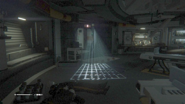 The next three rooms have cameras and motion detectors - Follow Samuels - Walkthrough - Alien: Isolation - Game Guide and Walkthrough
